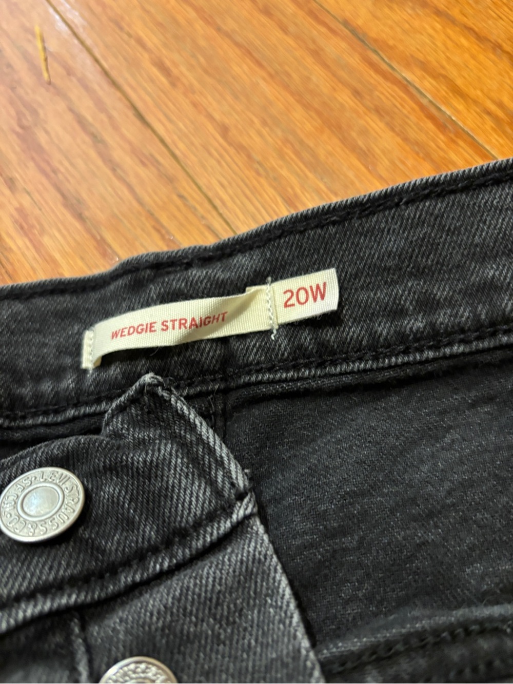 Levi's Wedgie Straight Jeans - Black